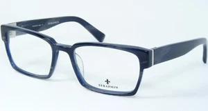 SERAPHIN by OGI CAMBRIDGE 8727 BLUE HORN EYEGLASSES GLASSES FRAME 53-18-140mm - Picture 1 of 14