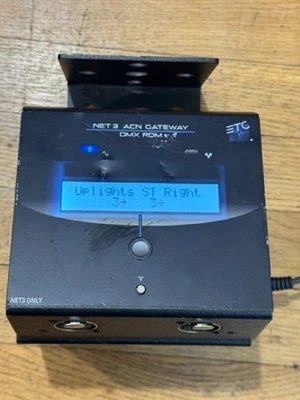 ETC : Net 3 ACN Gateway : DMX RDM : 2 Port  : Electronic Theatre Controls : net3 - Image 1 of 3