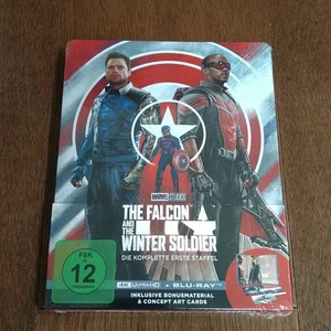 Falcon Winter Soldier Steel Book 4K Uhd - Picture 1 of 1