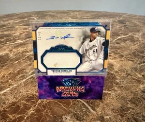 TREVOR HOFFMAN 2024 TOPPS TIER ONE JUMBO PATCH AUTOGRAPH BLUE AUTO /49 - Picture 1 of 1