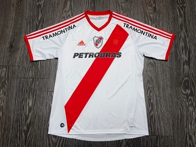 Мужская футболка Adidas CARP Atletico River Plate 2011 2012 домашний футбол - Изображение 1 из 4