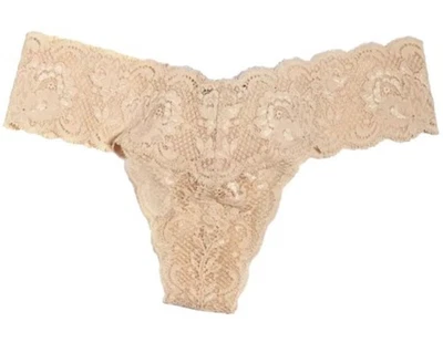 *NUEVO EN CAJA* Tanga de encaje Cosabella Forever Low-Rider nude talla M/L hecho en Italia Foto 1 de 4