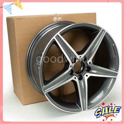 18" x 8.5" OEM Factory Front Wheel Rim For Mercedes-Benz E300 E350 E400 E550 - Image 1 of 4