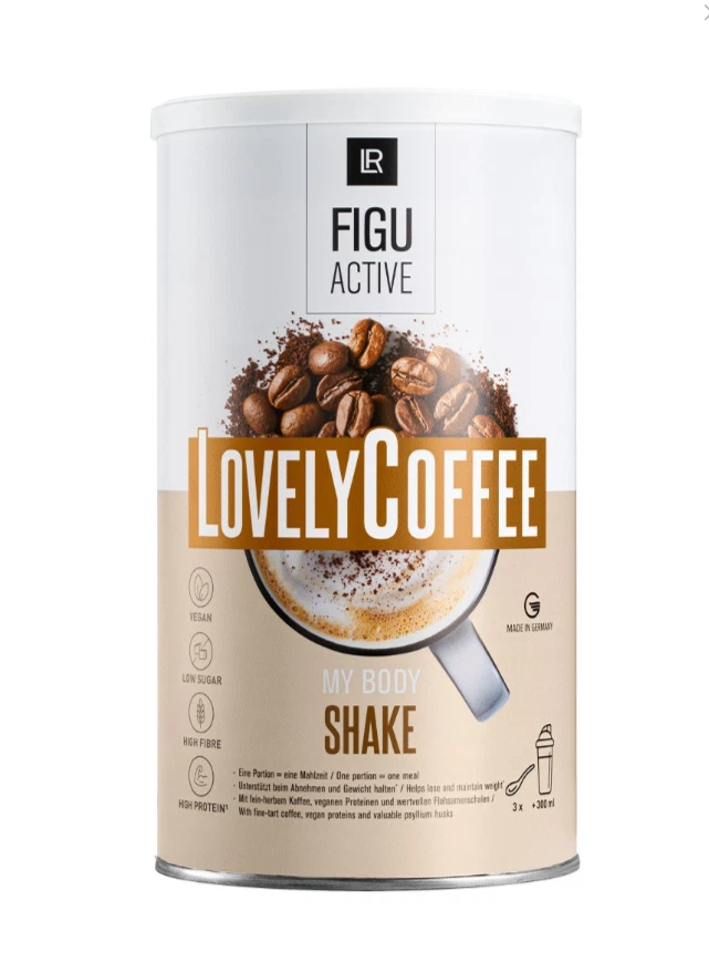 LR FIGUACTIVE Lovely Coffee (Kaffeegeschmack) Shake 496g (€57,44/kg)  MHD 4/2026 - Bild 1 von 1