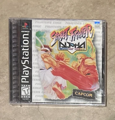 Street Fighter Alpha Warriors Dreams Playstation 1 PS1 NEW Factory Sealed - Image 1 of 3
