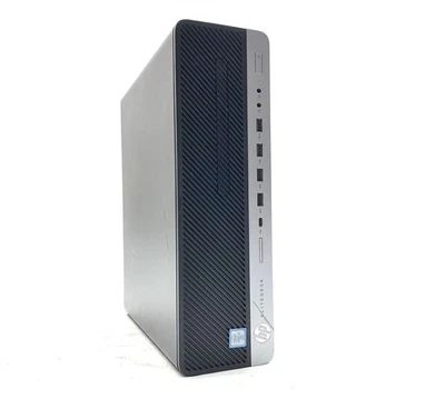 HP EliteDesk 800 G3 SFF PC Intel Core i5-6500 3.2GHz 8GB RAM 256GB SSD Win10 Pro - Image 1 of 4