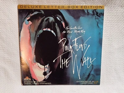 PINK FLOYD 'The Wall' Laserdisc Deluxe Letter-Box Edition Sleeved - VF! (Lot 3) - Image 1 of 2