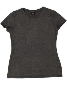MOSSIMO Womens T-Shirt Top UK 12 Medium Grey Cotton CE38 - Picture 1 of 3