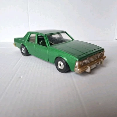 Corgi 325 Chevrolet Caprice Classic 💚 Grün Metallic GT.Britain 1980's ca 1:36 - Bild 1 von 4