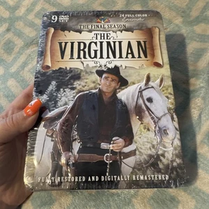 The Virginian Complete Final Season 8 NEW SEALED 9 DVD's Box Set Collectable Tin - Picture 1 of 5