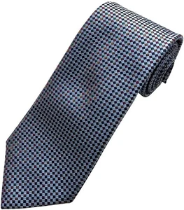 [NEKADO] Corbata Original Kyoto Nishijin Ori Para Hombre Ichimatsu (Azul Cielo) Popular - Imagen 1 de 7