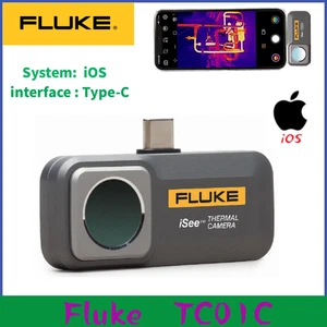 Fluke TC01C  Mobile Thermal Camera 256 x 192 IR Resolution  For iOS USB Type-C - Picture 1 of 17