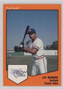1989 ProCards Minor League Team Sets Loy McBride #1449