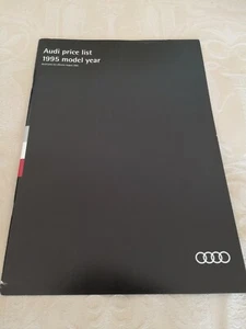 Audi price lists, 1995 and 1996 model year - Picture 1 of 6