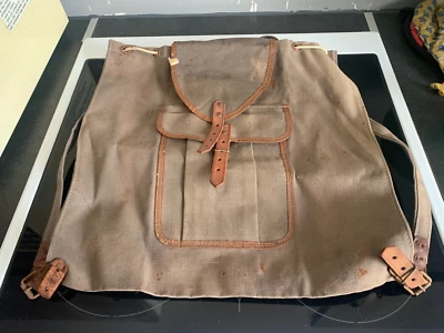 Ancien sac à dos de randonnée toile  vintage  Boy Scouts  alpinisme - Photo 1/2