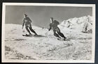 Mint Usa Real Picture Postcard Skiing On Mt Hood Near Timberline Lodge Or