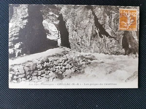 CPA 05 CAILLAC - Les Gorges du Cristillau - Imagen 1 de 2