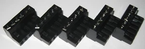 5 X 6 Position Screw Terminal Block - 0.200 Spacing - 1 3/16" x 3/4" x 9/16" - Picture 1 of 6