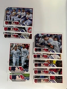2023 TOPPS SERIES ONE BASEBALL- COMBO CARDS BASE (RAINBOW FOIL)-You Pick Singles - Picture 1 of 12
