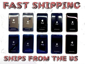 “Alternative” Discount iPod Custom Back Housings - Blue Purple Black Stainless - Picture 1 of 23