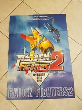 >> raiden fighters II 2 seibu kaihatsu shoot arcade a1 size official poster! <<