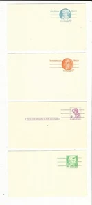 Usa: Lot 10 different postal stationery card personalities uncirculated. EBN067 - Picture 1 of 2