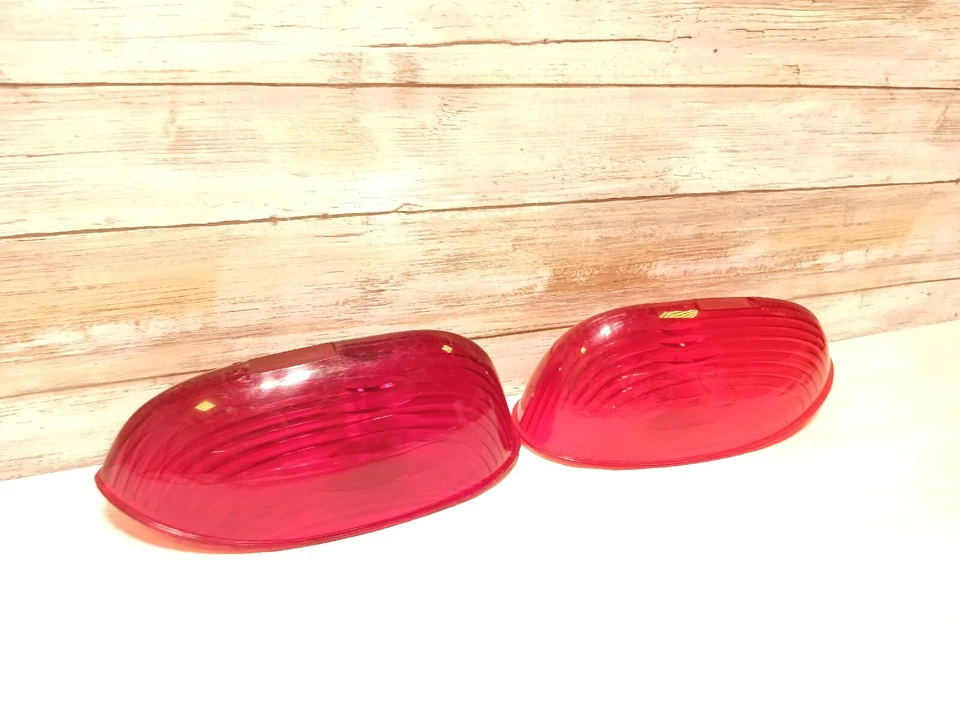 Lente de luz trasera roja Hudson Hornet 1955 nueva de colección AMMO RH/LH ¡BONITA!! Foto 1 de 4