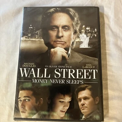 Wall Street Money Never Sleeps New Sealed DVD Michael Douglas Shia LeBeouf FS! - Image 1 of 4