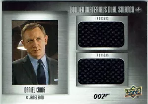 James Bond Villains & Henchmen Bonded Materials BM-24 Daniel Craig SHORT PRINT - Picture 1 of 2