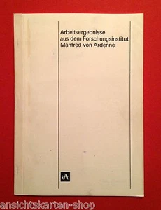 Buch 1977 Arbeitsergebnisse aus dem Forschungsinstitut von Ardenne RAR ( F12575 - Bild 1 von 7