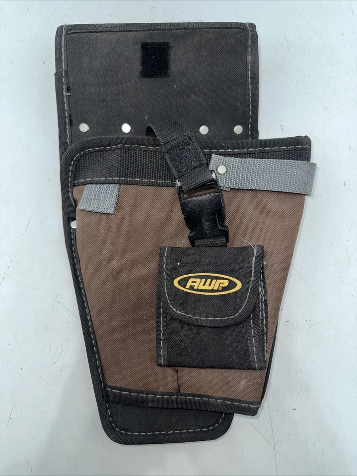 AWP Drill Holder With Fastener Pouch -Tool Belt Pouch Drill Holster Pre-owned  - Image 1 of 4