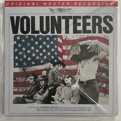 JEFFERSON AIRPLANE VOLUNTEERS 45 RPM AUDIOPHILE MOBILE FIDELITY LP MFSL 2-457 Foto 1 de 2
