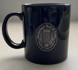 Old Forge Metals Pewter Basketball Hall Of Fame Springfield Black Mug Coffee Cup - Picture 1 of 7