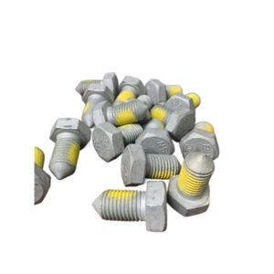 60 New Open Box 5/8" NS SC Heavy 8.8 Threaded Hex Screws w Dog Points - Picture 1 of 5