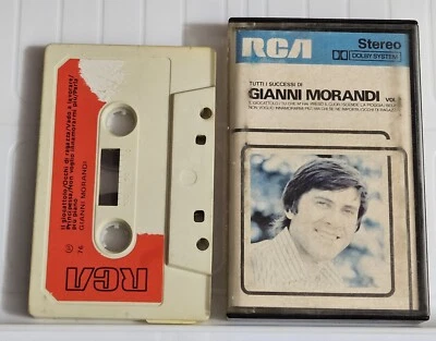 TUTTI I SUCCESSI DI GIANNI MORANDI Vol 2 (Cassette, 1976, RCA) NK 33018 - Image 1 of 2