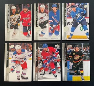 2020-21 Upper Deck Series 1 Hockey BASE CARDS  (#1-200) U-PICK LIST