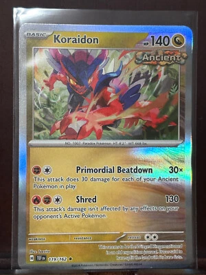 Koraidon 119/162 Sv05: Temporal Forces Reverse Holo - Image 1 of 2