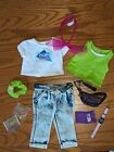 American Girl Courtney 80s Historical Clothing & Accessories Bundle