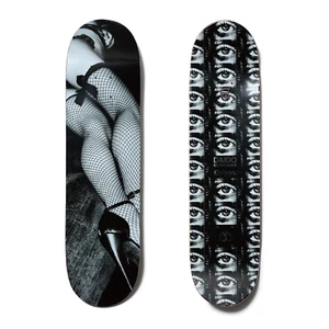 Evisen x DAIDO MORIYAMA - ORIZURU Skateboard Deck 7.8 Black Graphic Japan New - Picture 1 of 10