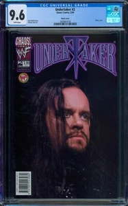 Undertaker #2 CGC 9.6 NM+ Wp Chaos! Comics 1999 WWF Photo Cover SUPER RARE GEM - Picture 1 of 1