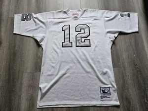 Mitchell Ness M&N Authentic Oakland Raiders Ken Stabler Jersey 54 2xl XXL Rare - Picture 1 of 8