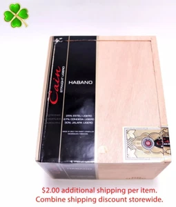 Caja de cigarros de madera vacía Cain Straight Ligero Habano 654T 6,75" x 5,75" x 4,25" - Imagen 1 de 10