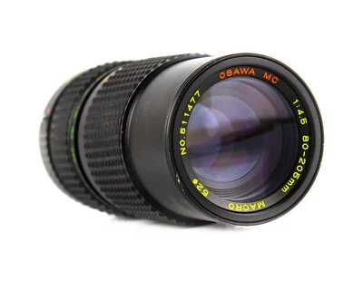 Lens OSAWA  MC MACRO 1 : 4,5  80 - 205 mm ZOOM Made in Japan - Image 1 of 4