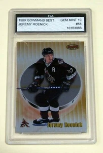 1998-99 Bowman's Best #55 Jeremy Roenick Graded Gem Mint 10 - Bild 1 von 2