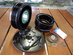 Air Compressor Magnetic Coupling Opel Astra G Zafira Diesel Sanden SD6V12 New - Picture 1 of 1