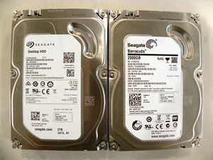 Seagate Barracuda 2TB HDD SATA III 6.0Gbps ST2000DM001 3.5" Hard Drive - Afbeelding 1 van 3
