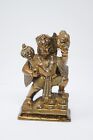 Handcrafted Vintage Metal India God Hanuman Hanumanji Murti Statue Monkey God