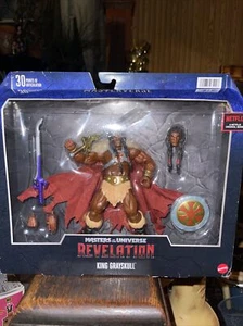 Masters Of The Universe Masterverse Revelation King Grayskull Deluxe Figur - Bild 1 von 10