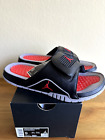 Jordan Hydro 4 Retro Slide Black/Red/Grey, Size 9, 532225-060, New with box
