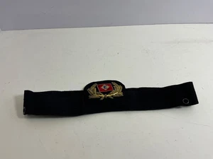 Distintivo berretto ufficiale esportazione americana - linee Isbrandtsen anni '30 - Foto 1 di 4